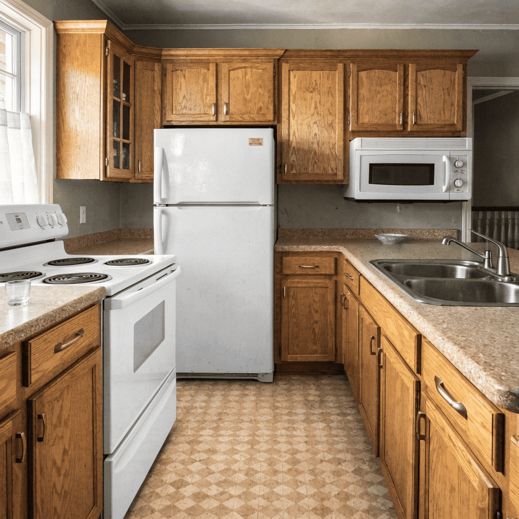 Kitchen before renovation